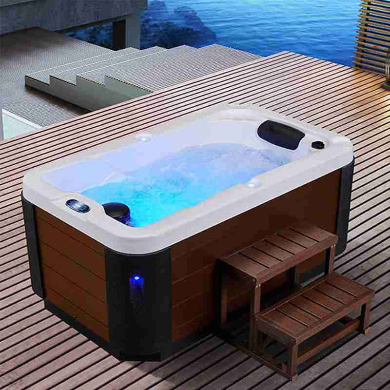 1 Person Philippines Water Jet Whirlpool Spa Hot Tub